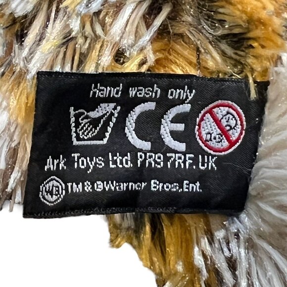 Harry Potter and the Cursed Child Owl Plush Stuffed Animal 8" Brown Tan Mottled - Picture 8 of 10